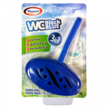 Produse pentru baie - Odorizant Wc Block Blue 40G