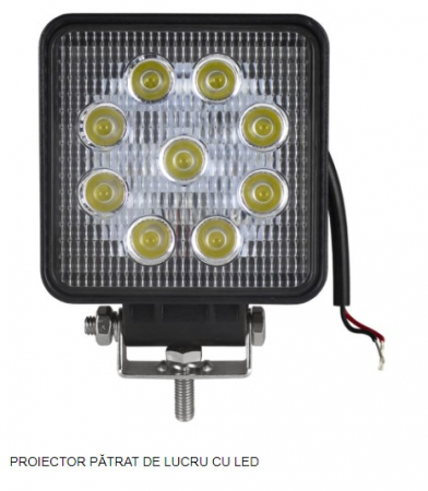 Pentru atelier - Proiector patrat cu led