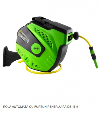 Pentru casa/ birou - Rola automata cu furtun pentru apa 15m
