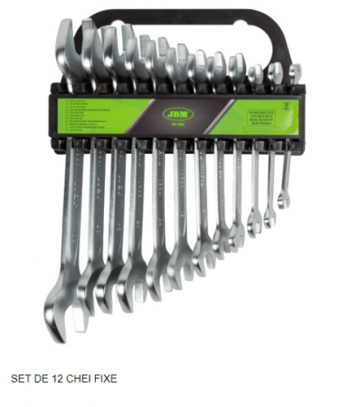 UNELTE PENTRU ATELIER - Set 12 chei fixe