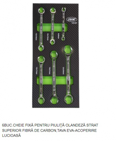 UNELTE PENTRU ATELIER - Set chei fixe piulita olandeza 6buc