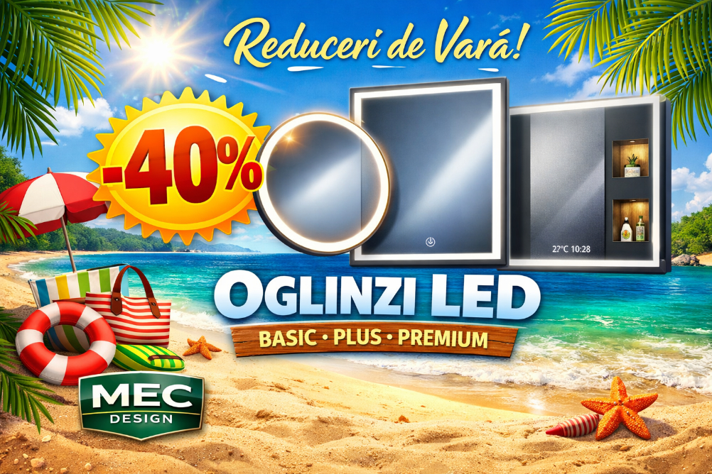 Upgrade instant pentru casa ta. -40% la toate modelele LED.