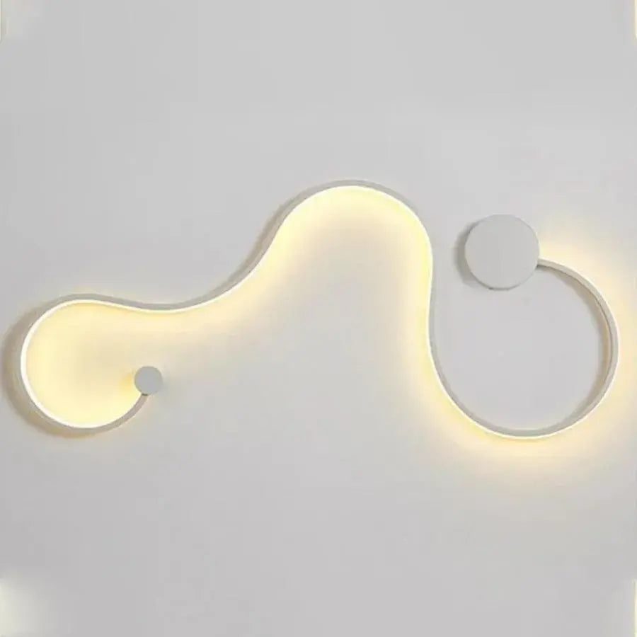 Aplica LED Deborah 38W Decorativa Lumina Rece/Calda/Neutra Metal si SIlicon Alb [2]