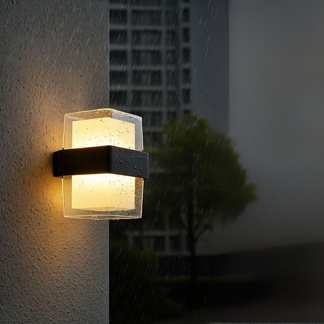 Aplica LED Exterior AMIRA, 2 Surse de lumina, Lumina Calda, Negru [1]