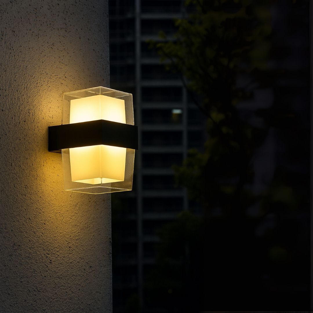 Aplica LED Exterior AMIRA, 2 Surse de lumina, Lumina Calda, Negru [3]