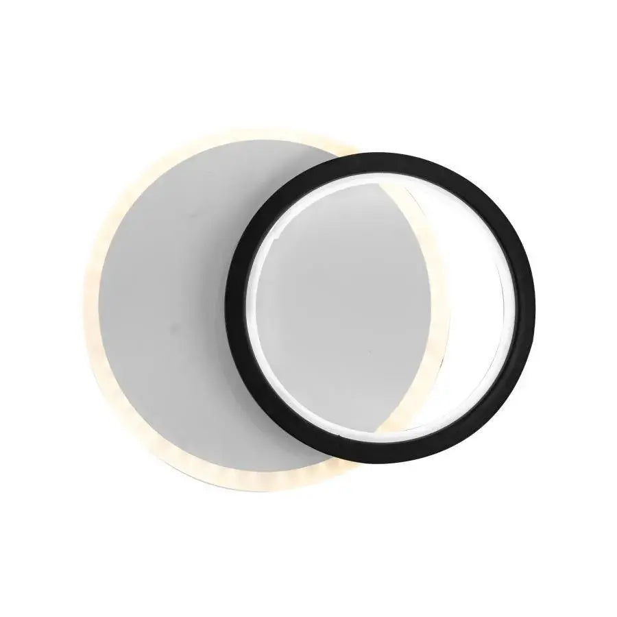 Aplica LED SMALON 27W, 2 Cercuri, lumina Rece/Calda/Neutra, Alb Negru [4]