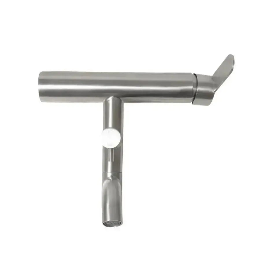 Baterie Cabina de Dus, Inox, Gri Satinat [2]