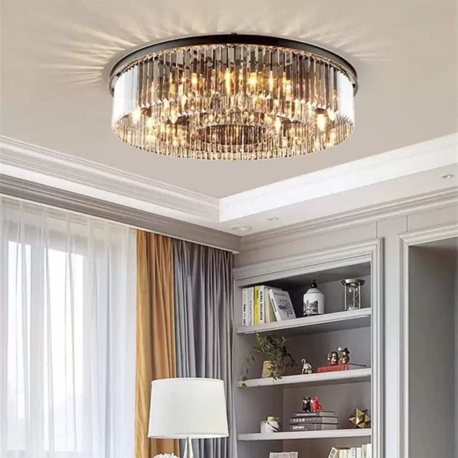Candelabru Cristal Blaze 6x E14 Negru [1]