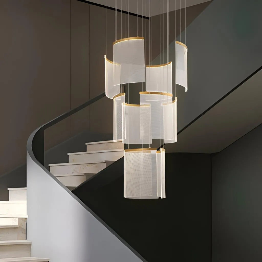 Candelabru Cristal LED 60W Alduino Auriu 80cm Auriu [2]