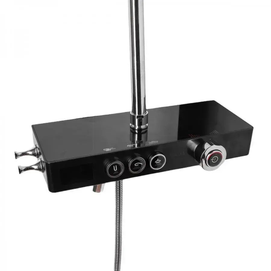 Coloana Dus Afisaj LCD Inox Negru Argintiu SJG/003 [2]