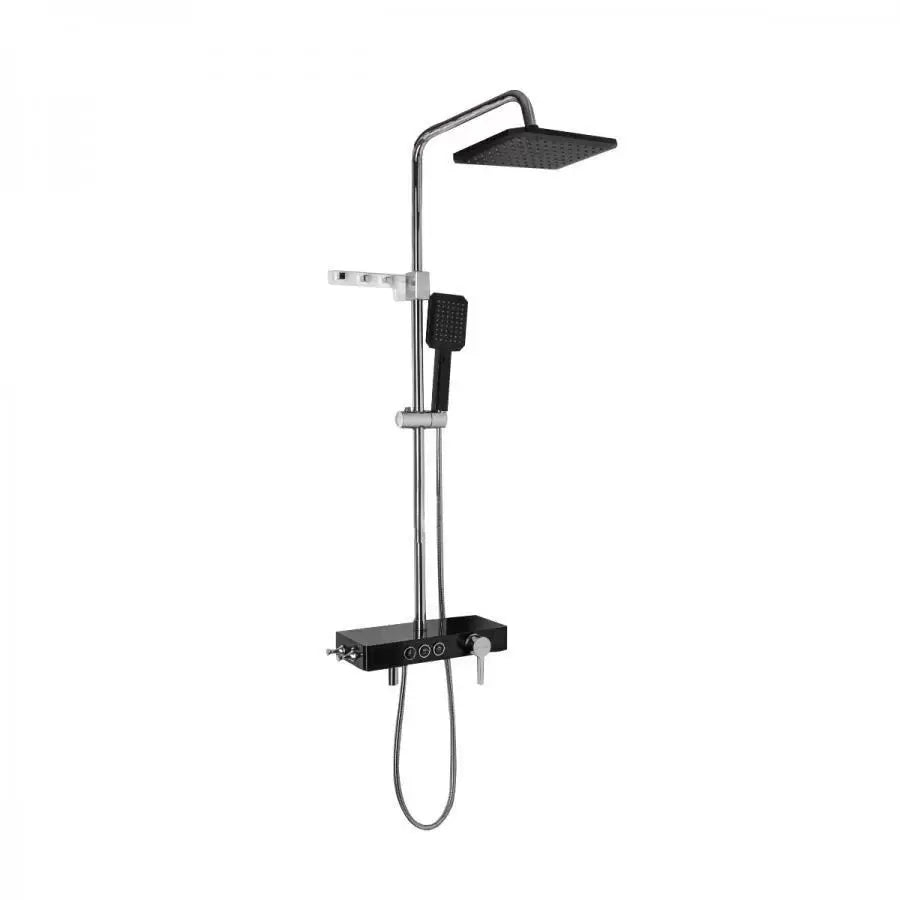 Coloana Dus Afisaj LCD Inox Negru Argintiu SJG/006 [3]