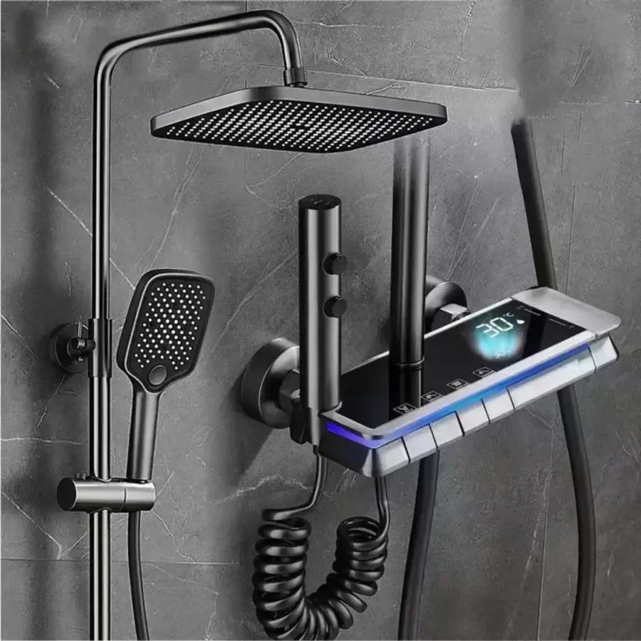 Coloana Dus Inox, Gri Inchis, OD3904 [1]
