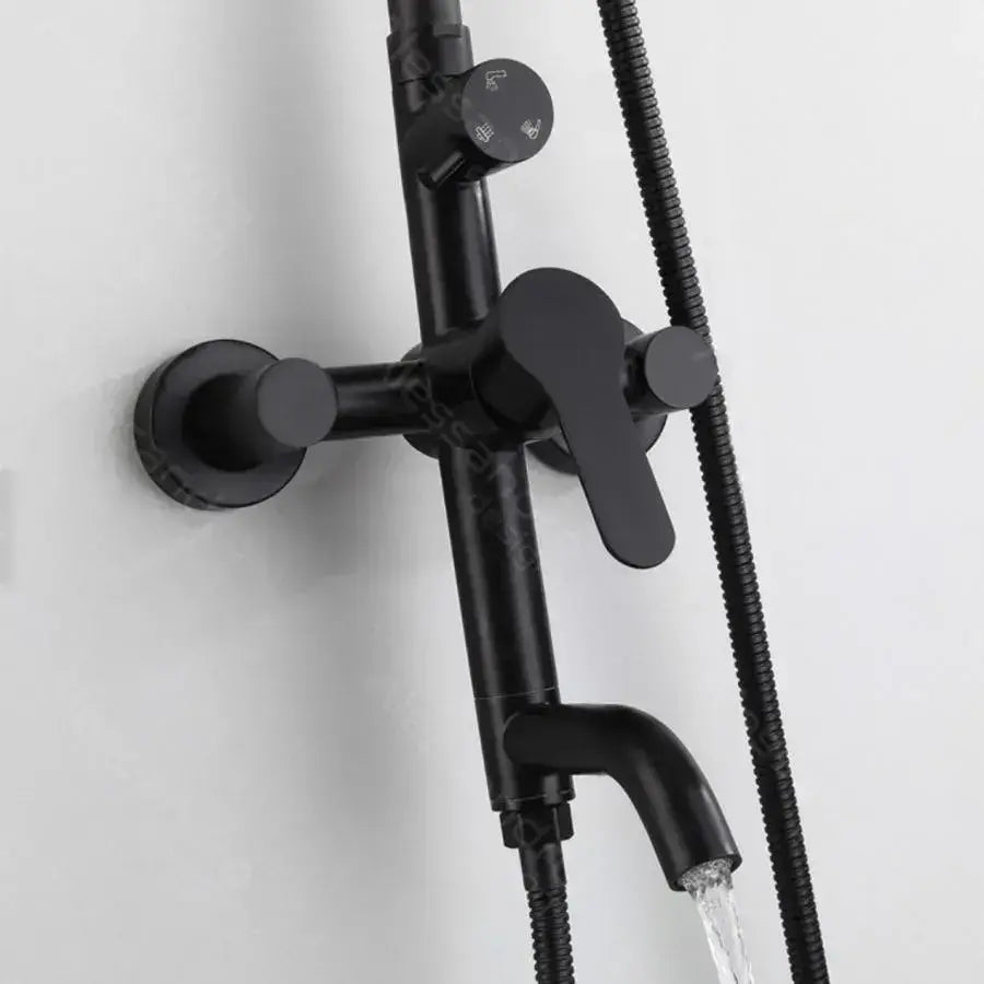 Coloana Dus, Inox SUS304, Negru, HS005 [2]