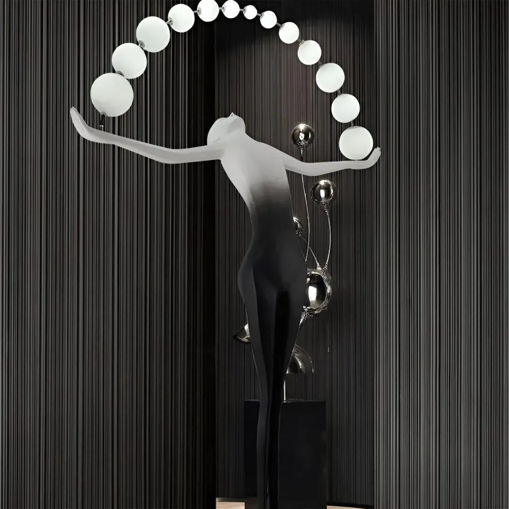 Lampadar Anatolio LED 24W 4000KMetal Negru [2]