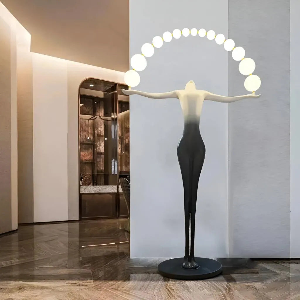 Lampadar Anatolio LED 24W 4000KMetal Negru [3]
