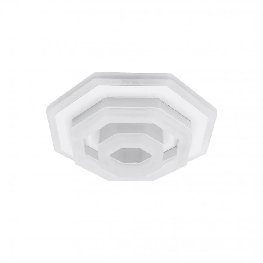 Lustra LED ADELINE 24W, Diametru 20cm, lumina Rece/Calda/Neutra, Alb [2]