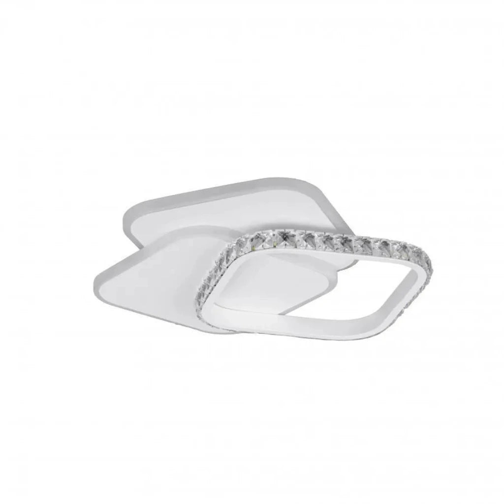 Lustra LED cu cristal ANASTASIA 17W, Diametru 30cm, lumina Rece/Calda/Neutra, Alb [3]