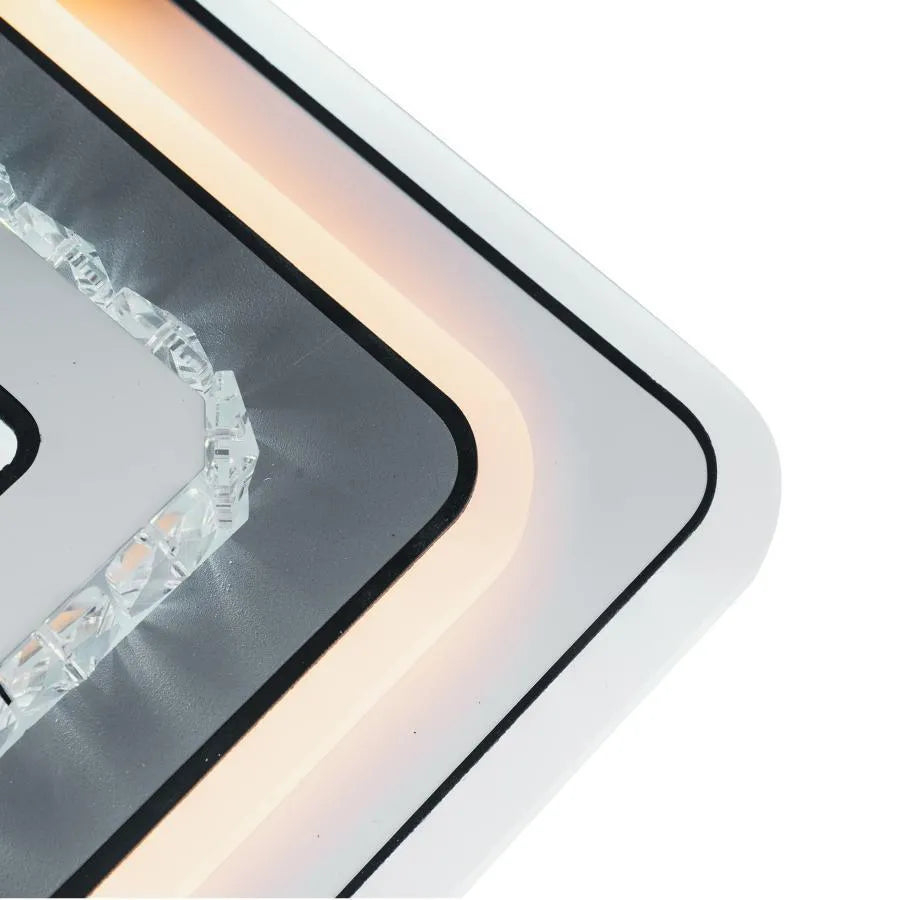 Lustra LED cu cristal ARABELA 35W, lumina Rece/Calda/Neutra, Alb [2]