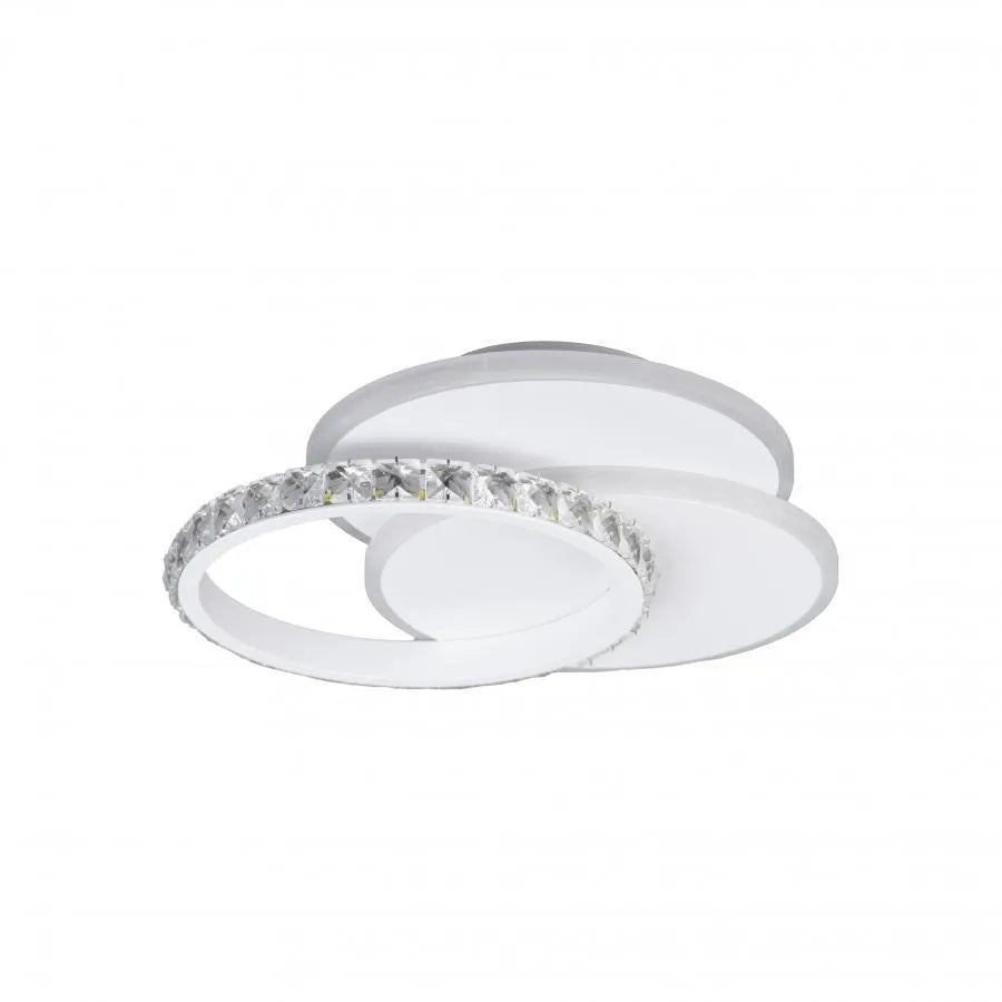 Lustra LED cu cristal SOFIA 24W, lumina Rece/Calda/Neutra, Alb [4]
