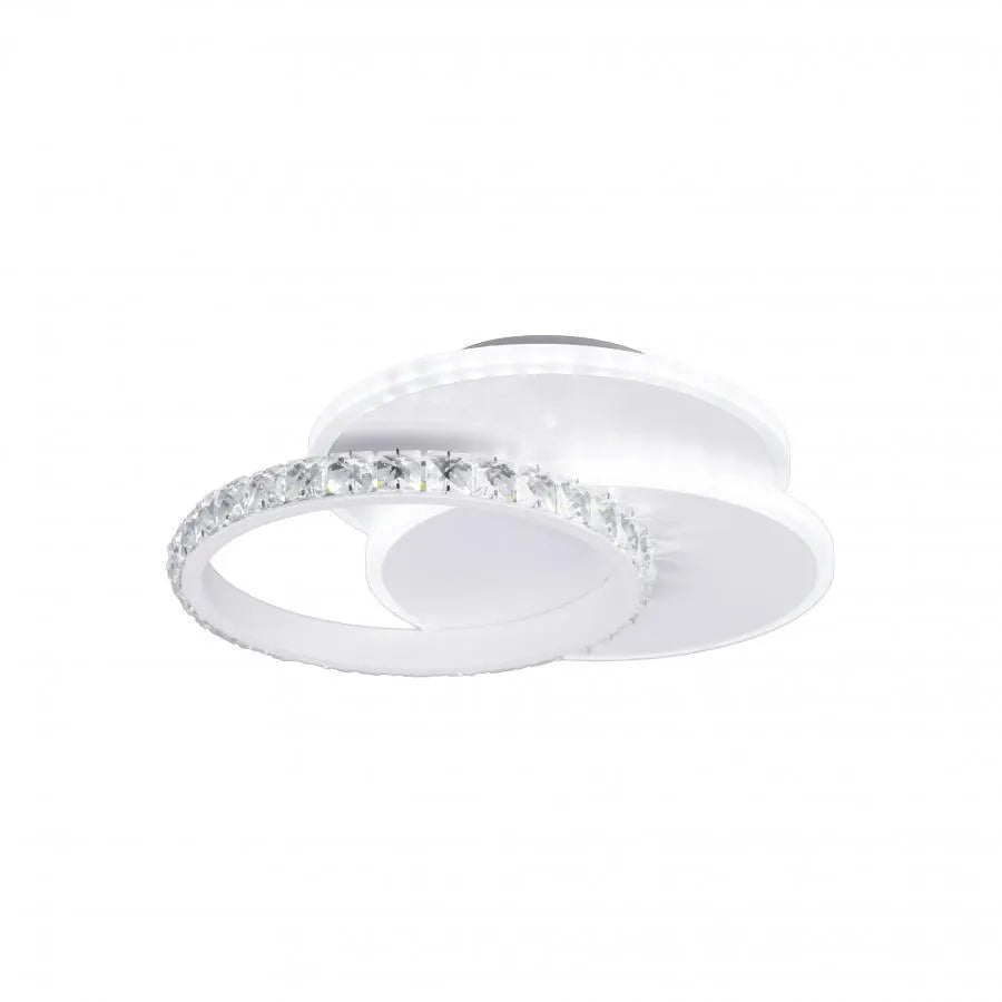 Lustra LED cu cristal SOFIA 24W, lumina Rece/Calda/Neutra, Alb [3]