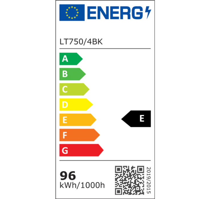 Lustră LED Alesandro QuadFrame, 115W, 4 Elemente, Dimabilă, 3 Tonuri de Lumină, Negru [4]