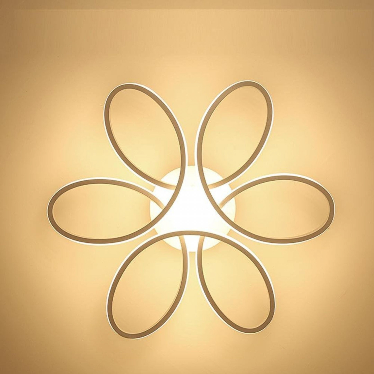 Lustra LED cu telecomanda ELIZA, 65W, lumina Rece/Calda/Neutra, Dimabila, Alb [4]