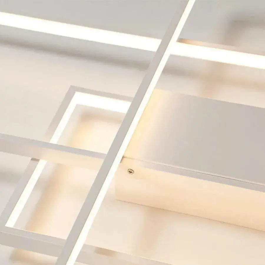 Lustra LED cu telecomanda LANDYN 71W, lumina Rece/Calda/Neutra, Dimabila, Alb [2]
