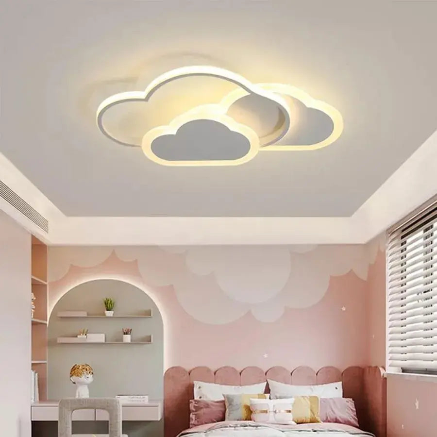 Lustra LED cu telecomanda RIOKO 53W, 3 Nori, lumina Rece/Calda/Neutra, Dimabila, Alb [3]