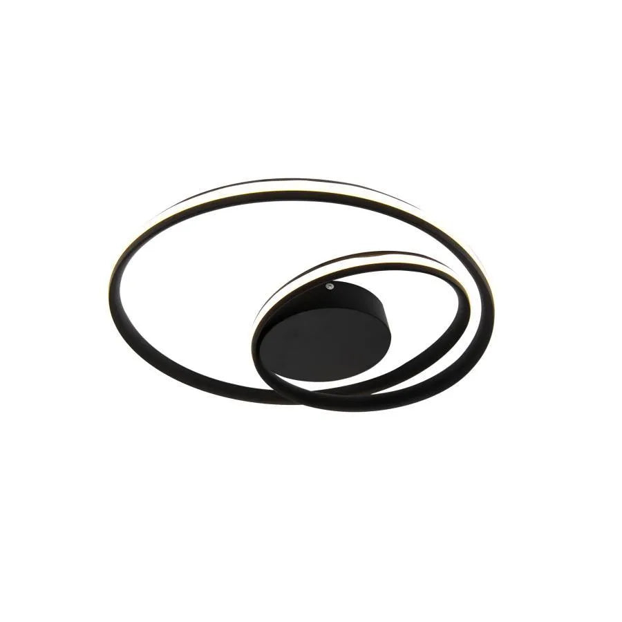 Lustra LED cu telecomanda VECTOR ARCADIA 67W, lumina Rece/Calda/Neutra, Dimabila, Negru [4]