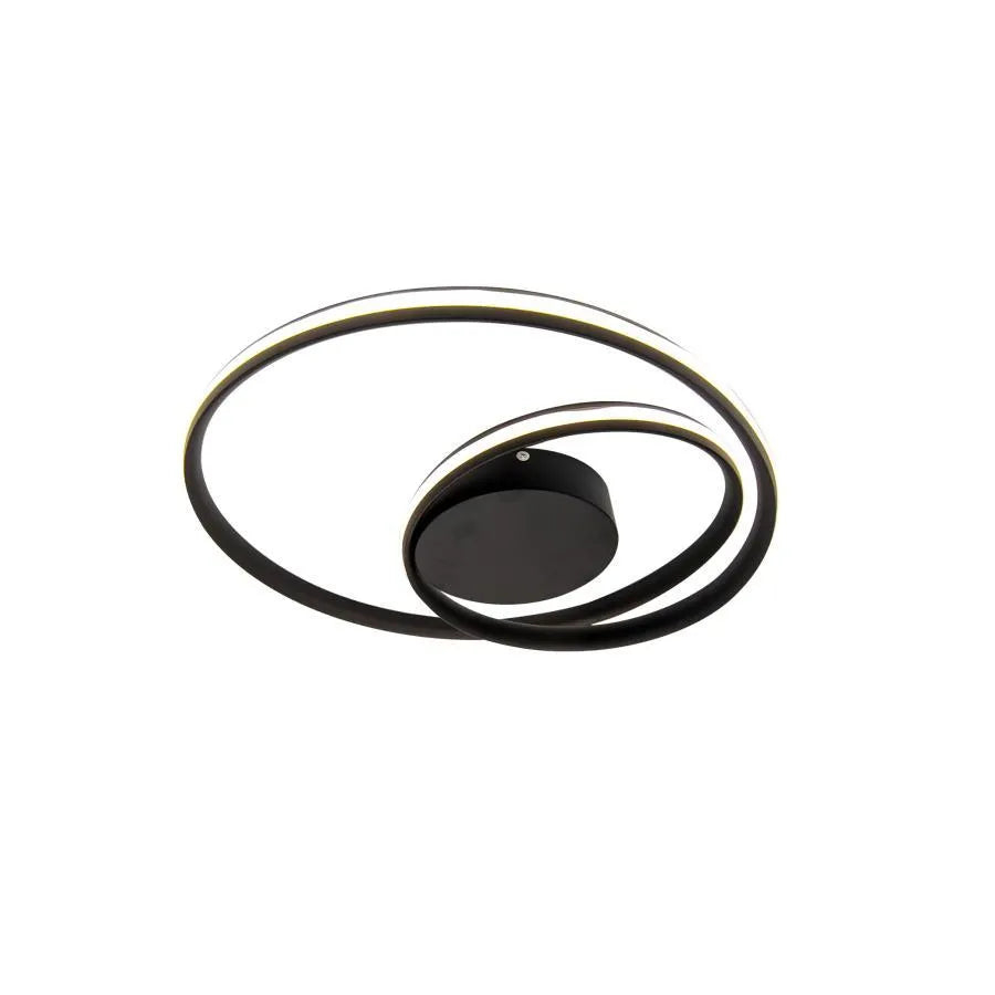 Lustra LED cu telecomanda VECTOR ARCADIA 67W, lumina Rece/Calda/Neutra, Dimabila, Negru [3]