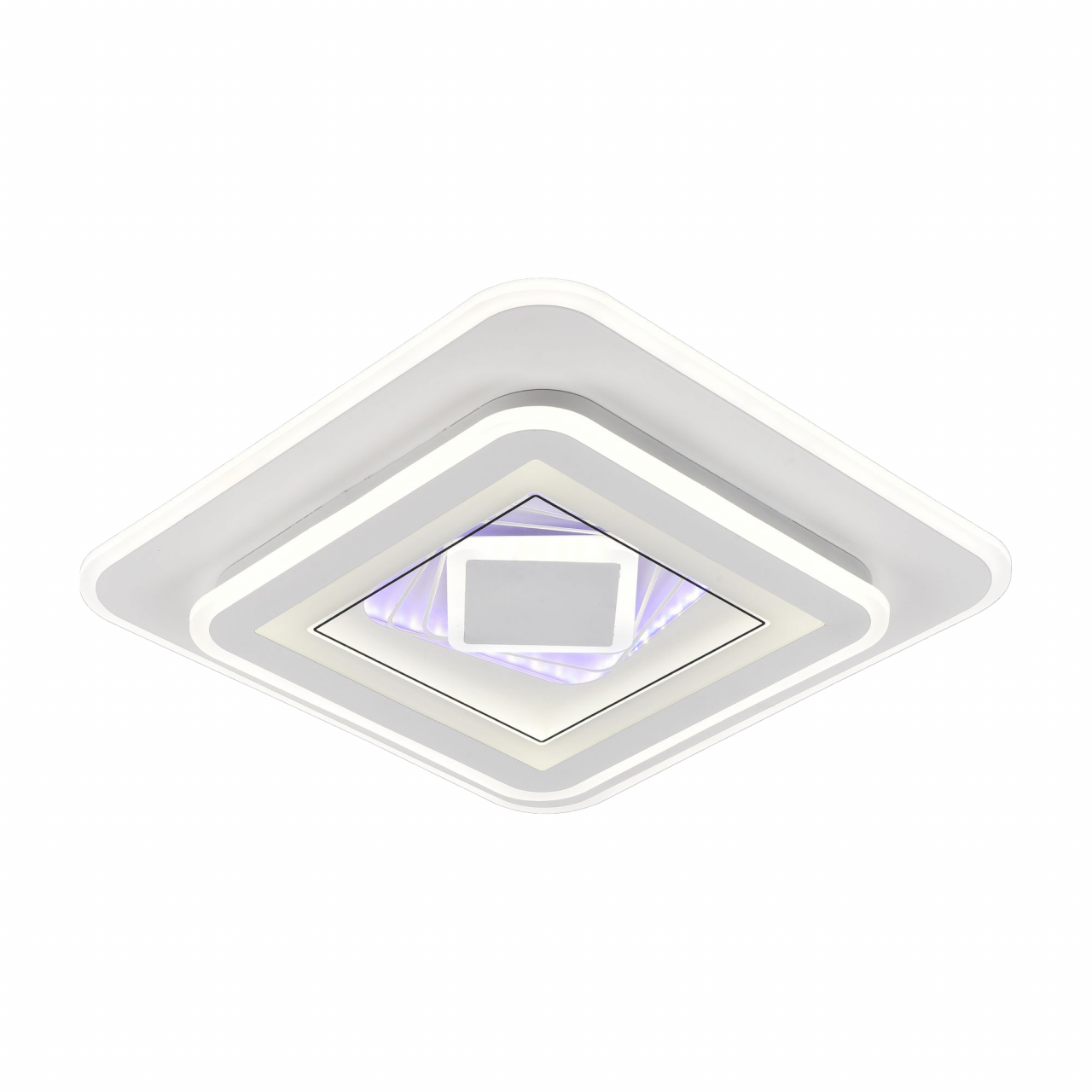 Lustra LED DOLIA, 70W, Diametru 49cm, lumina Rece/Calda/Neutra, Alb [1]