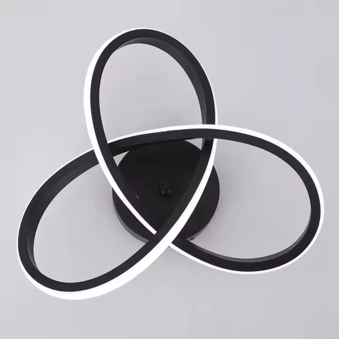 Lustră LED Infinitum 26W – 3 tipuri de lumină, finisaj negru - VERTEX [6]