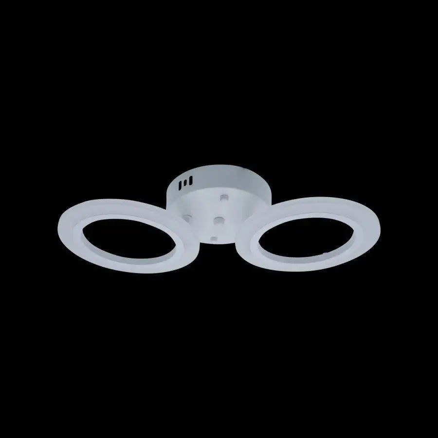 Lustra LED MARA 36W, 2 Cercuri, lumina Neutra, Alb [2]