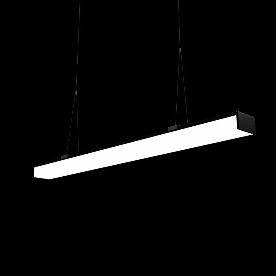 Lustra LED MARTINA 54W, Liniara, lumina Neutra, 4000K, Negru [2]