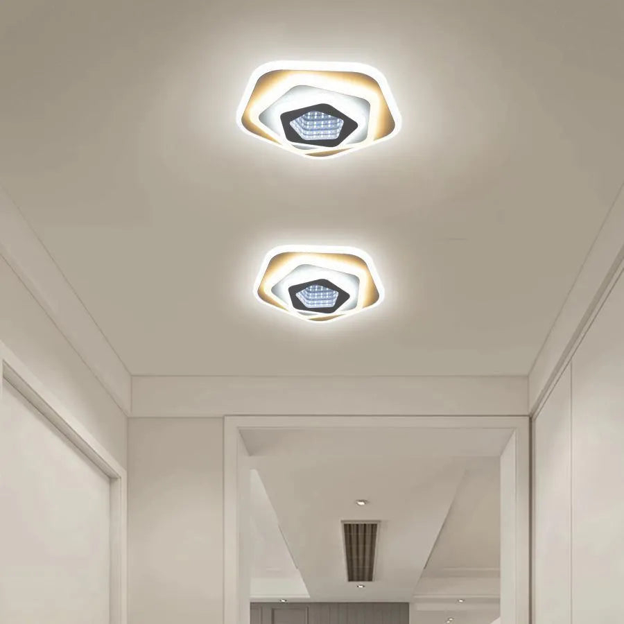 Lustra LED NEXA 3D 36W, Diametru 23cm, lumina Rece/Calda/Neutra , Alb [1]