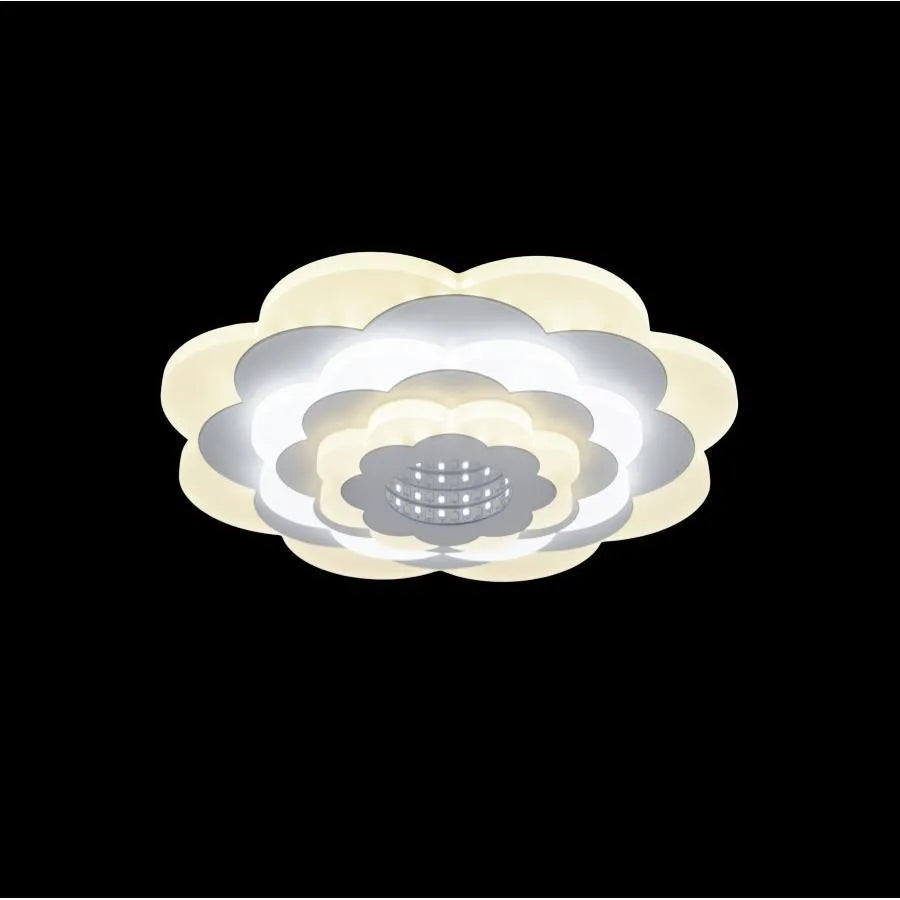 Lustra LED NEXA 3D, 36W, Diametru 24cm, lumina Rece/Calda/Neutra, Alb [4]