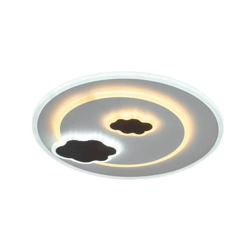 Lustra LED NOOR 30W, lumina Rece/Calda/Neutra, Alb [3]