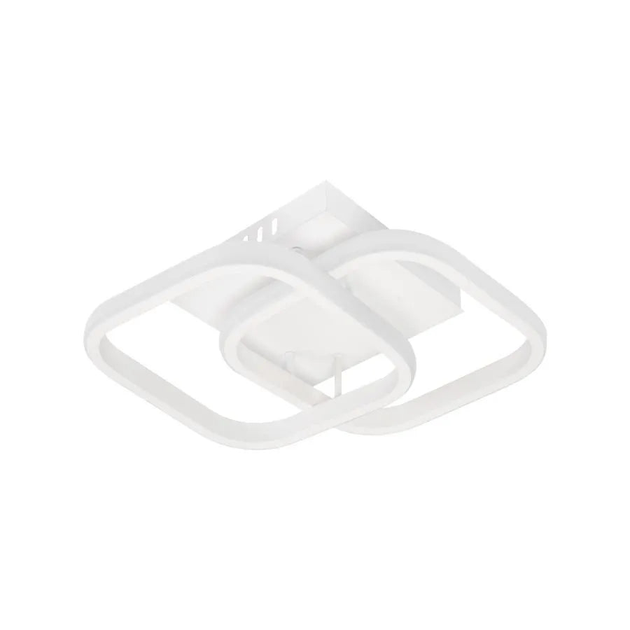 Lustra LED VERTEX Matrix Romburi Suprapuse, 24W, 2 Romburi, Lumina Rece/Calda/Neutra, Alb [3]