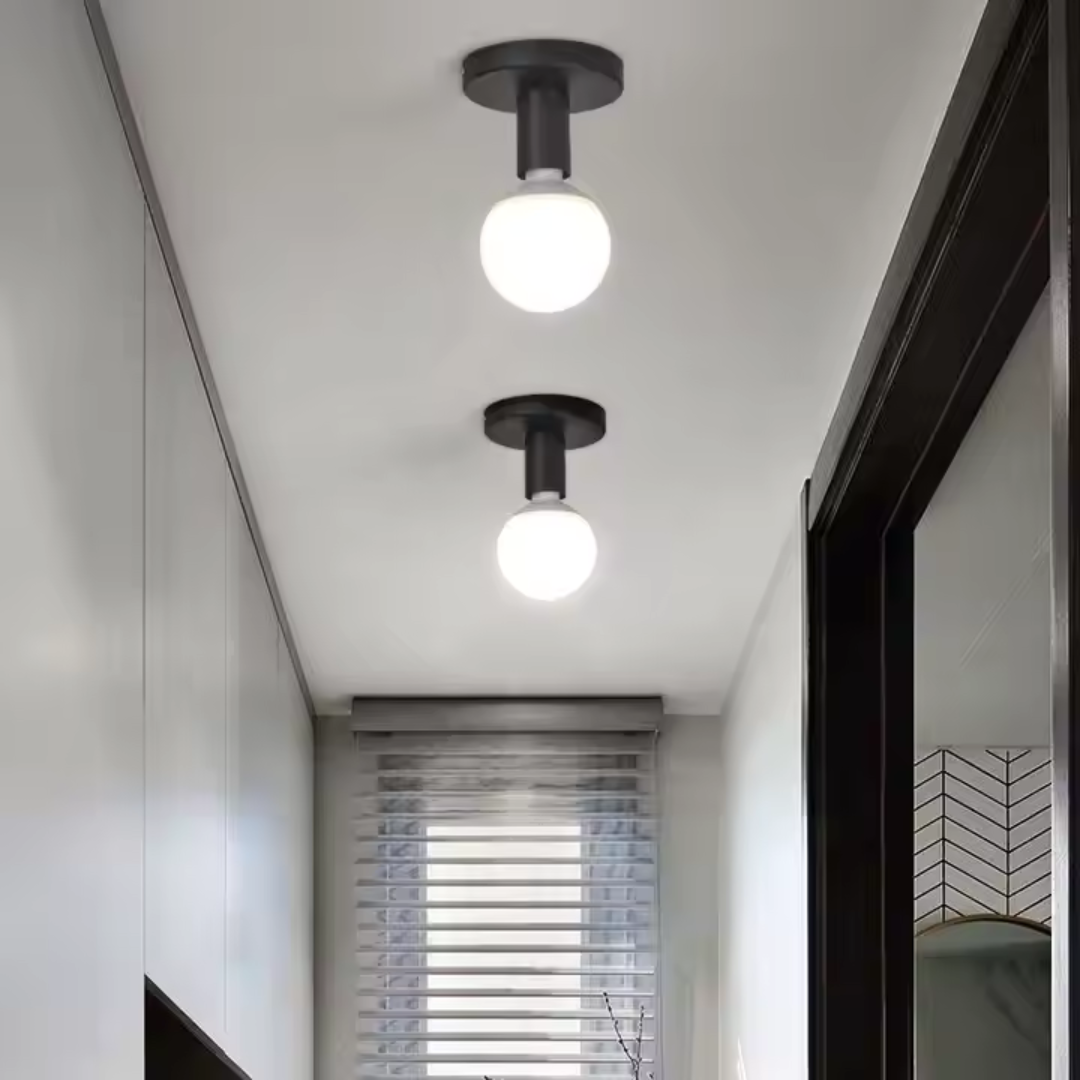 Lustra MODERNIST Mono 1x E27, Negru, Design Modern [4]