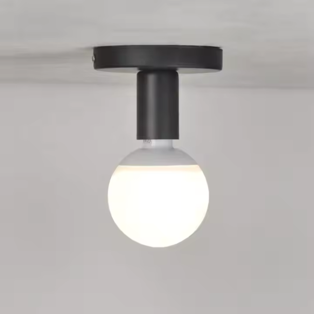 Lustra MODERNIST Mono 1x E27, Negru, Design Modern [2]