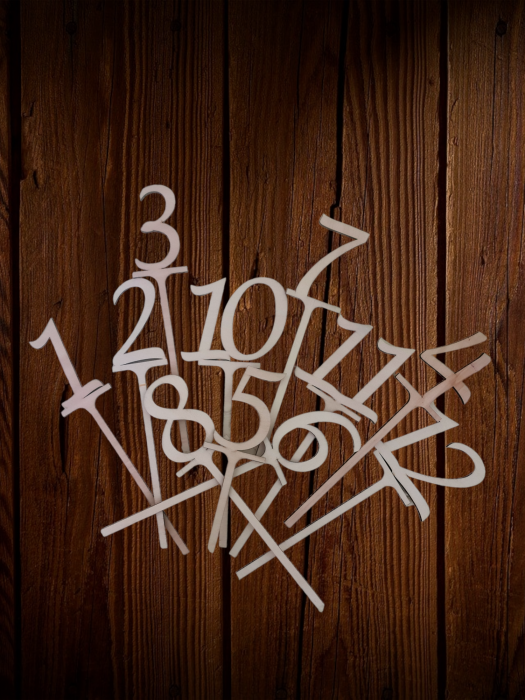 Numere masă 10 buc/set [1]