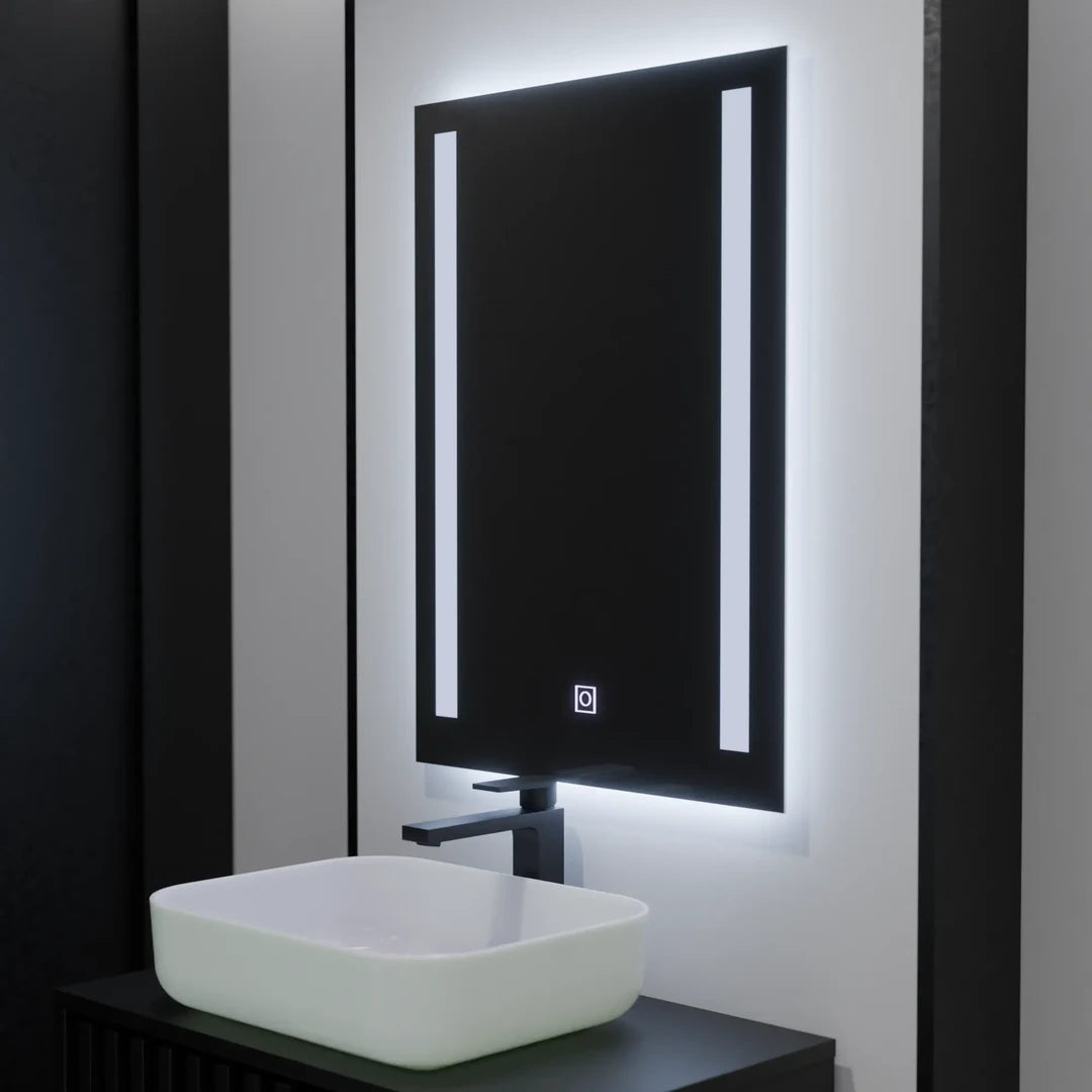Oglinda LED Rectangulara, 50x70cm, Dual Light Basic Touch [1]