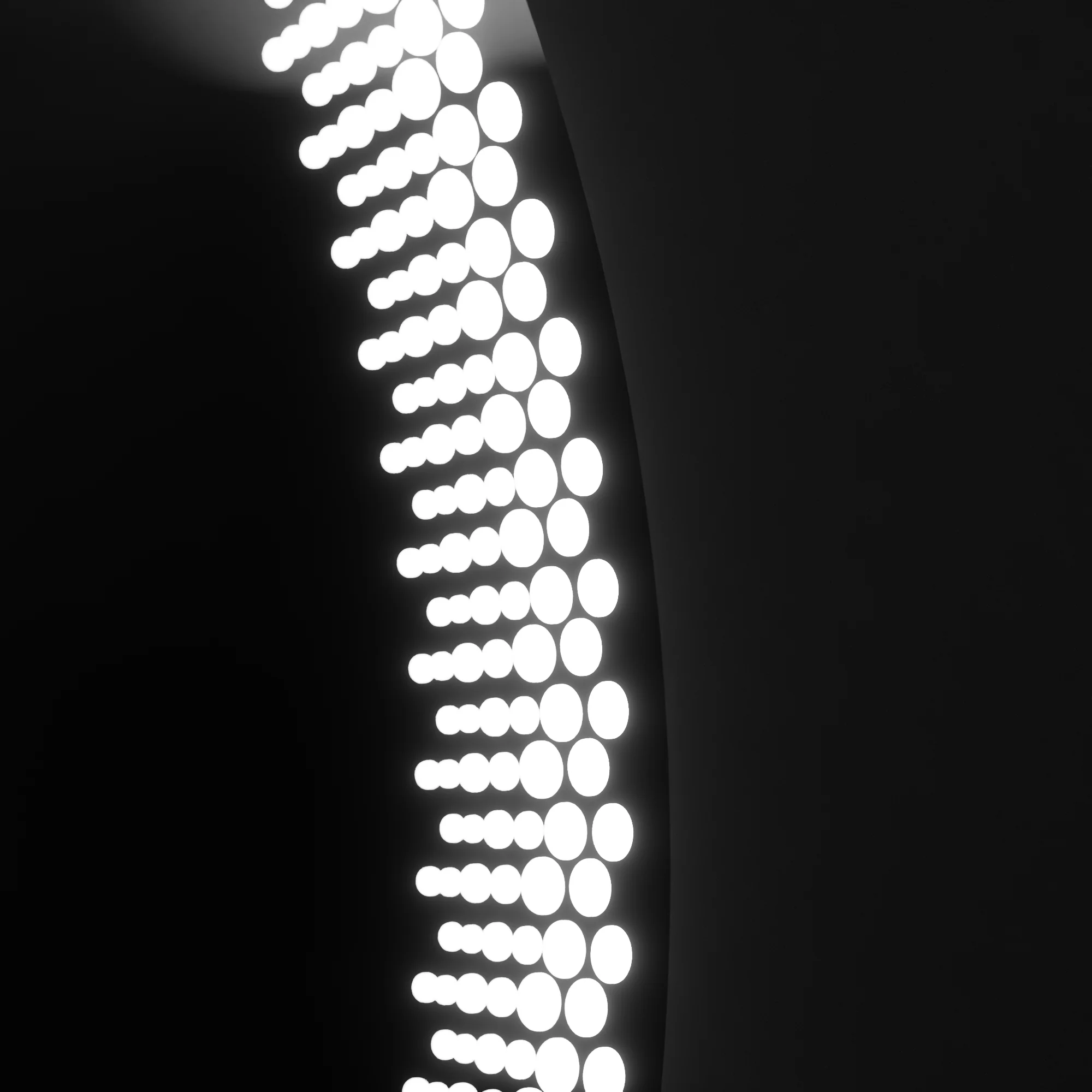 Oglinda LED Rotunda 60cm, Buton Touch, Sistem Dezaburire, Dimabila [4]