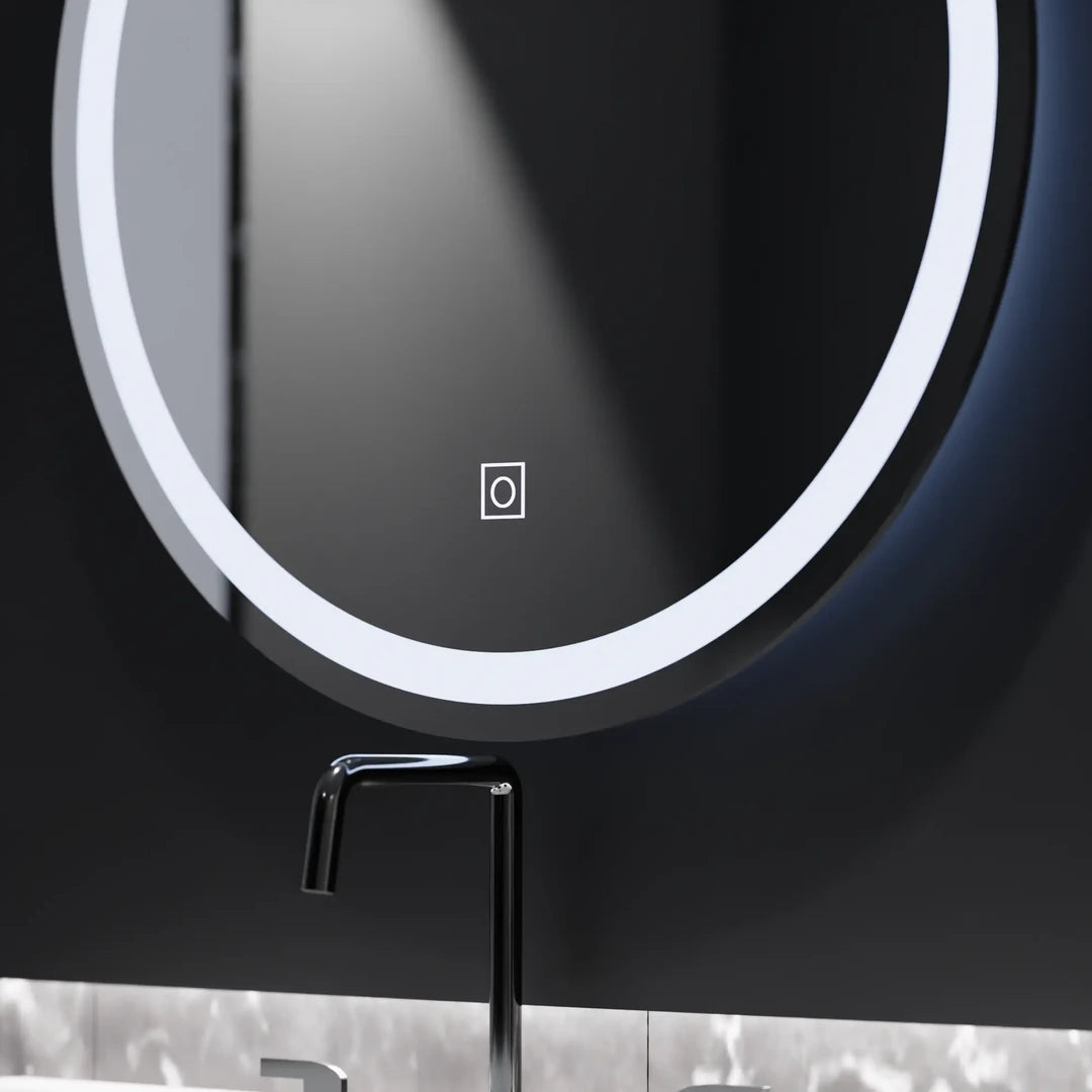 Oglinda LED Rotunda, 70cm, Basic Touch [4]