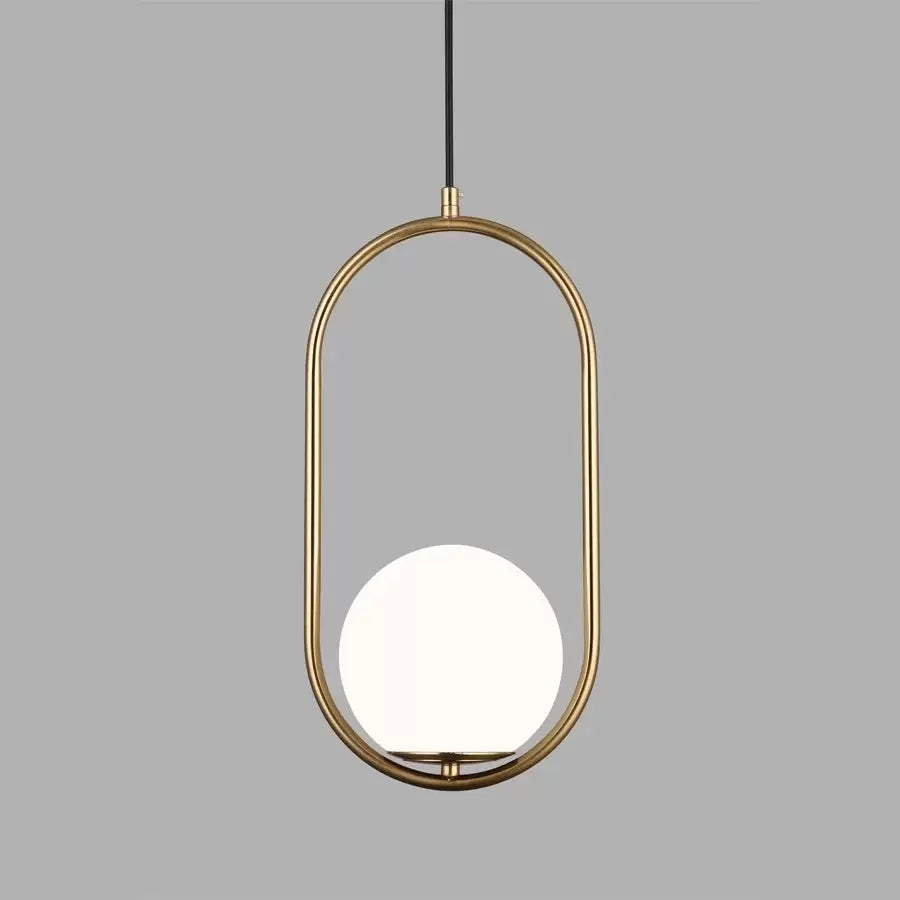 Pendul Ryker 1x E27 Alb Auriu [3]