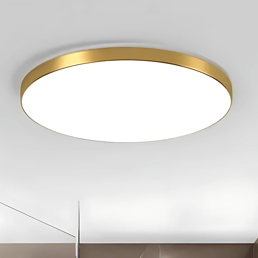 Plafoniera LED SOLIS 37cm 33W Lumina Neutra Auriu [2]