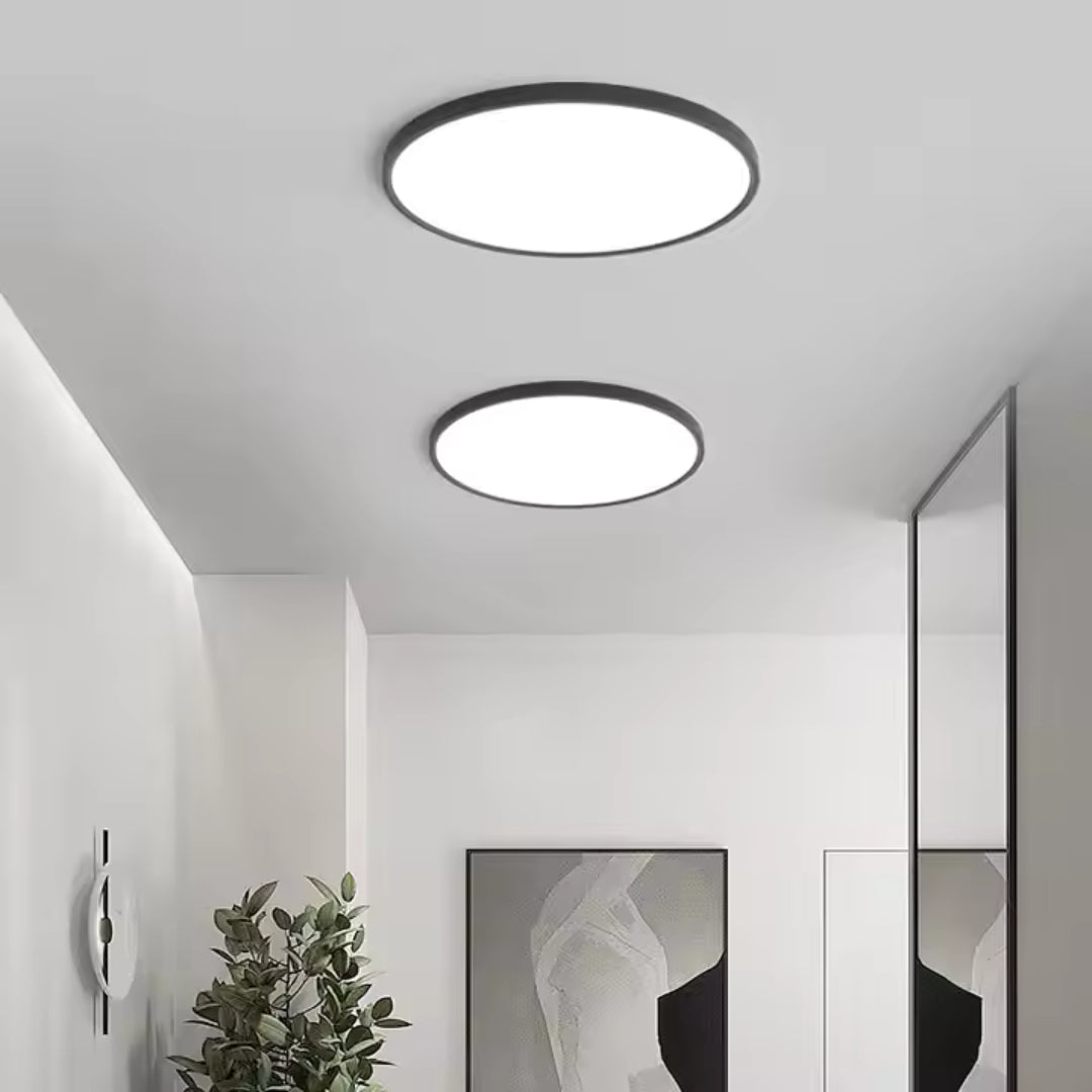 Plafoniera LED SOLIS 37cm 33W Lumina Neutra Negru [3]