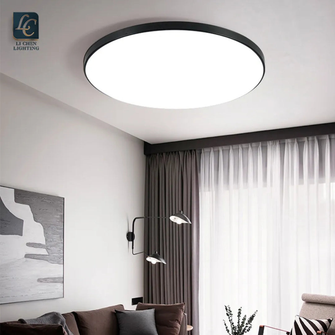 Plafoniera LED SOLIS 37cm 33W Lumina Neutra Negru [4]