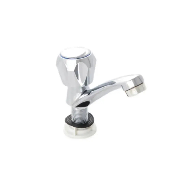 Robinet baie crom lucios, montaj pe chiuveta, apa rece, monocomanda, design modern [3]