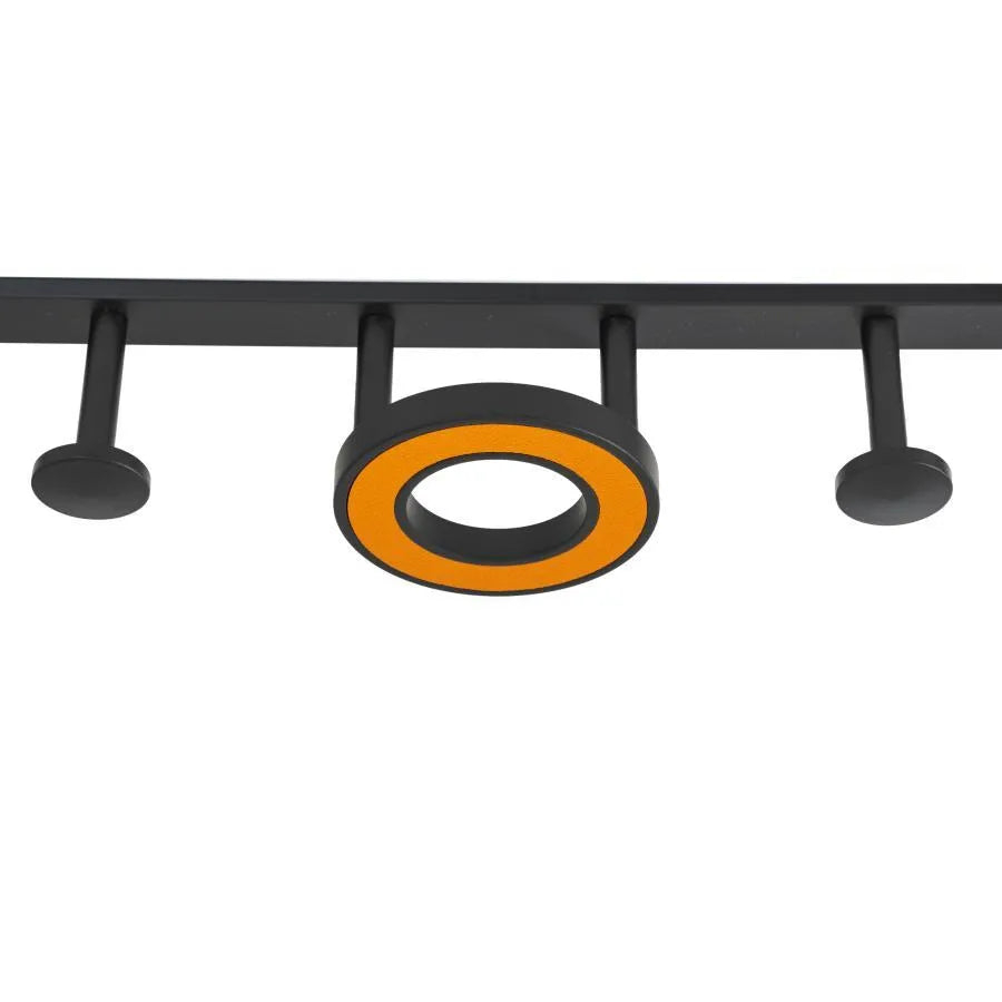 Suport Prosop si Accesorii Baie Negru Portocaliu GJ619 [2]